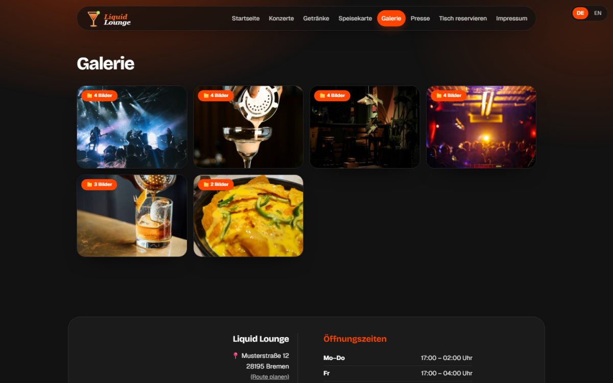 🖼️ Galerie‑Modul